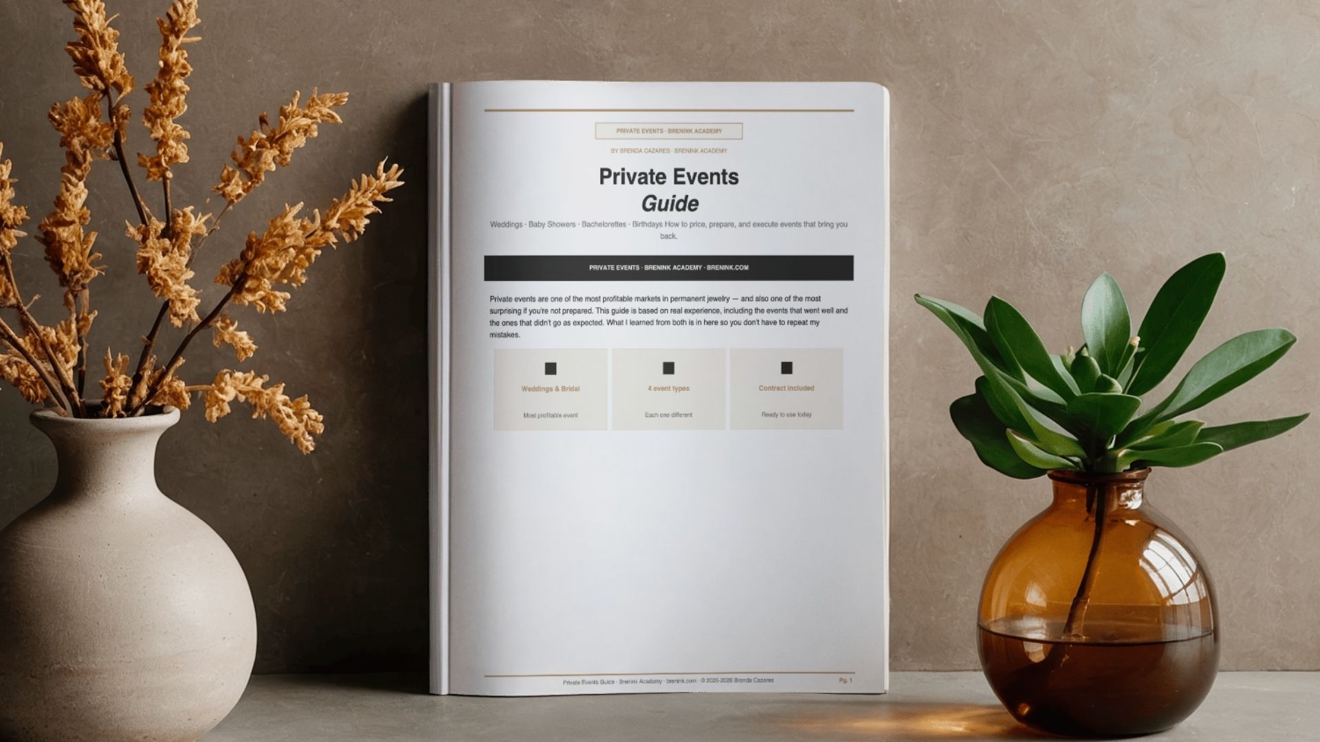 Private Events Guide